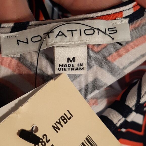 Notations Geometric Print Mini Dress - Picture 7 of 16